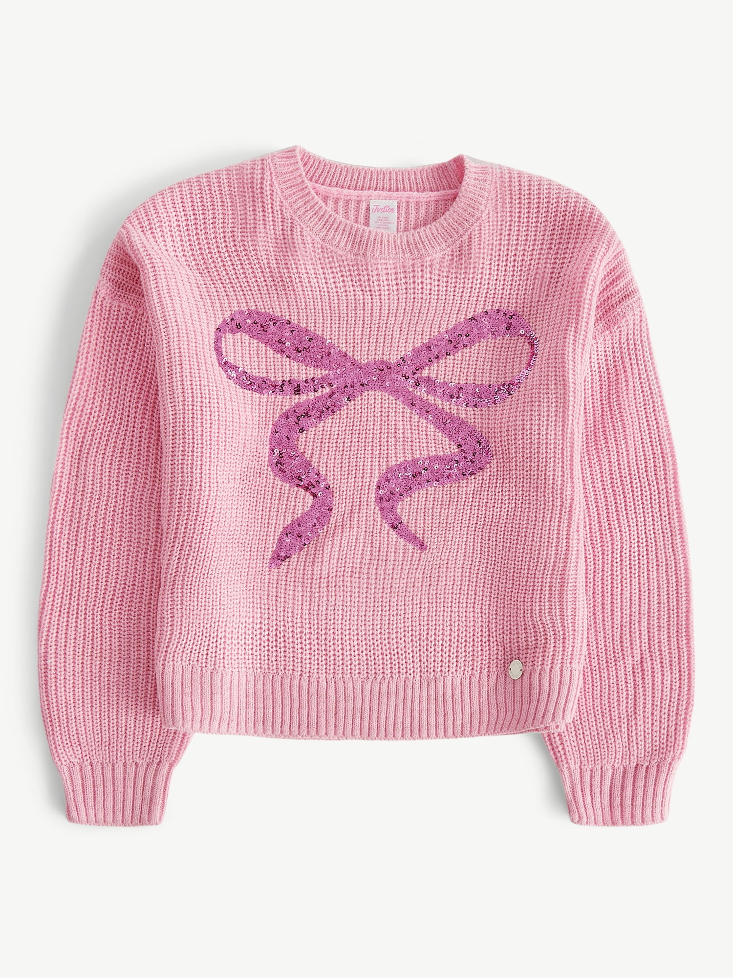 Justice Girls Sequin Graphic Sweater, Sizes XS - XLP