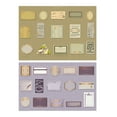 thumbnail image 3 of Coofit Journal Sticker Glitter DIY 120PCS Postage Sticker Album Sticker Stamp Sticker, 3 of 10