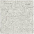 thumbnail image 6 of SAFAVIEH Micro-Loop Darden Geometric Area Rug, Light Grey/Ivory, 5' x 8', 6 of 9