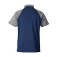thumbnail image 5 of Team 365 TT21C Men's Command Snag-Protection Colorblock Polo-Sport Dark Navy Heather/ Sport Graphite-S, 5 of 6