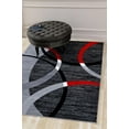 thumbnail image 6 of Luxe Weavers Geometric Gray Swirls 5x7 Modern Abstract Area Rug Carpet, 6 of 7