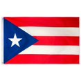 thumbnail image 1 of Danf Bandera de Puerto Rico 3X5 pies Poliéster Banderas nacionales puertorriqueñas Poliéster con ojales de latón 3 X 5 pies, 1 of 1