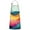Colorful Tie Dye, variant on Rainbow Tie Dye Wave Pattern Apron-Garden Aprons for Women with Pockets-Cotton Linen Waterproof Kitchen Cooking Gardening Aprons Adjustable for Kitchen,Cooking,BBQ and Salon 33x27 Inch