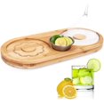 thumbnail image 1 of miduoduo-Salt Rimmer Margarita Salt Container,Salt Rimmer Set for Cocktails Bar Glass Rimmer Bamboo Wood Sugar Salt Box with Condiment Tray,Home Bar Accessories for Seasoning, 1 of 4
