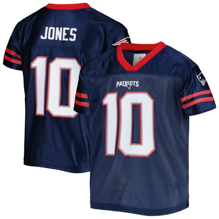 New England Patriots Boys 4-18 Player Jersey-Jones 9K1BXFGMX L10/12