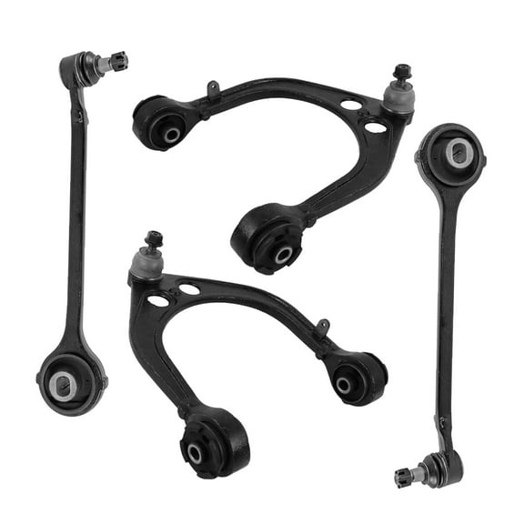 AutoShack Front Control Arms and Ball Joint with Bushings Replacement for 2012-2020 Dodge Charger 2011-2020 Dodge Challenger 2012-2014 Chrysler 300 2009-2010 Chrysler 300 4-PC Set