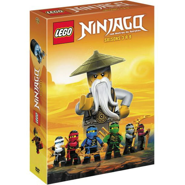 Ninjago: Masters of Spinjitzu (Seasons 3-9) - 14-DVD Boxset [ NON-USA FORMAT, PAL, Import - France ] Walmart.com