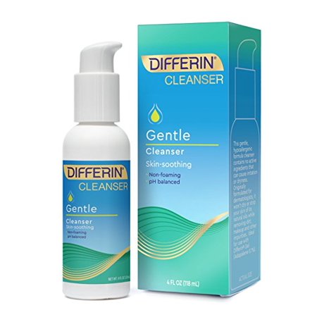 Triple Care Cleanser - Differin Gentle Face Cleanser, 4floz