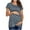 Gray, variant on Women's O-Neck Printing Loose Fashion Short Sleeve Maternity Clothes Tops
