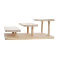 thumbnail image 2 of Almencla Wooden Glasses Display Rack Jewelry Holder Organizer Glasses Display Stand Doll 3 Layers, 2 of 8