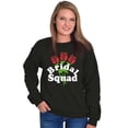 thumbnail image 3 of Bridal Squad Bachelorette Party Women Plus Size Crewneck Sweatshirt Brisco Brands 2X, 3 of 5