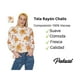 thumbnail image 5 of Blusa Mujer Casual Manga Corta Floreada Blanca Palassi 3917, 5 of 7