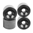 thumbnail image 4 of Paquete de 4 ruedas de skate 78A de 70x51cm para estándar, cruiser, longboards y eléctrico para patinaje y street - Negro Sunnimix Ruedas de skate, 4 of 8