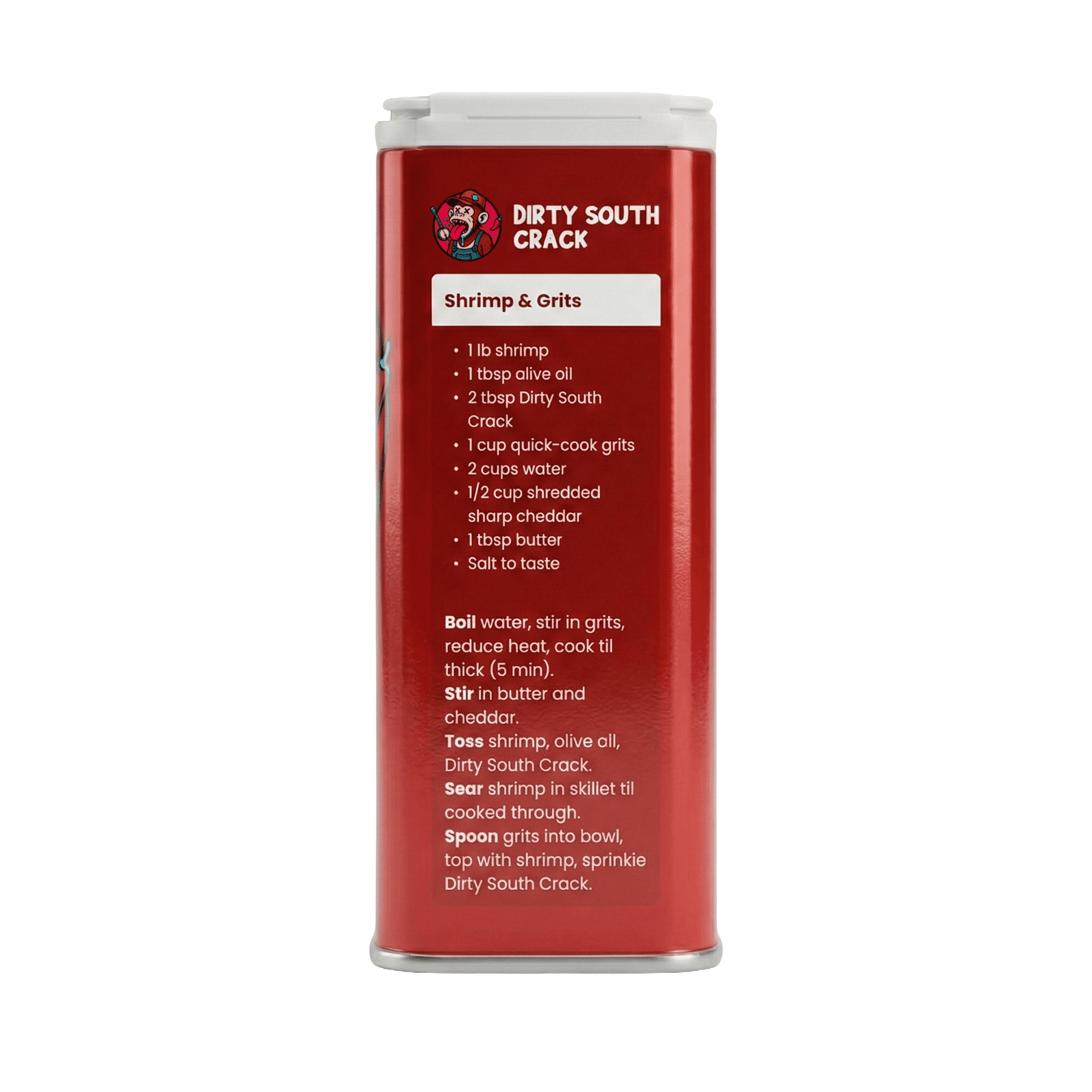 Dirty South Crack – Cajun-Inspired Spice Blend | Savory, Spicy, Addictively Bold Seasoning for Chicken, Seafood & Everything Else 4oz