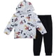 thumbnail image 1 of Conjunto de sudadera con capucha y pantalones de Mickey Mouse de Disney para niños de 5 años, 1 of 6