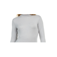 thumbnail image 5 of 32 Degrees Heat Womens Cozy Warm Turtleneck Top Gray XXL, 5 of 6
