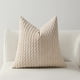 thumbnail image 1 of Soft Weave Pillowcases Standard Size Breathable Face Friendly Pillow Shams Decorative Weave Pillow Case Covers, 1 of 6