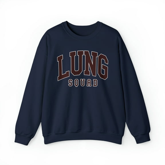 Lung Squad Respiratory Therapist Pulmonologist Sweatshirt, Gifts, Crewneck