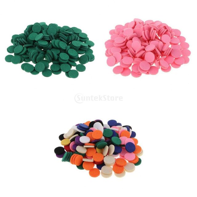 Difusor de aceite esencial de , almohadillas de recambio de medallón, 600 piezas, 21 mm BLESIY Almohadillas difusoras de aceites esenciales