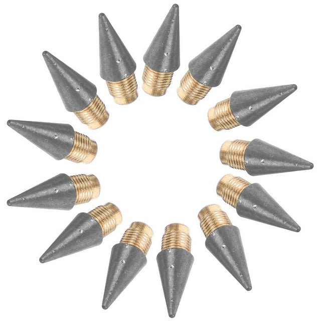 HLONK 25Pcs Infinite Pencil Replaceable Nibs Portable Inkless Pencil Tips Replacements Pencils Supplies