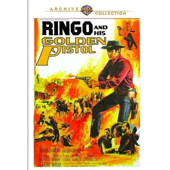 Ringo and His Golden Pistol (DVD), Warner Archives, Western