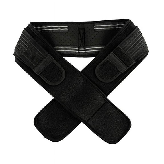 Unisex Sacroiliac SI Joint Hip Belt Pelvis Sacral Support Bravis Pelvic Nerve - Black, M