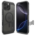 thumbnail image 1 of Carcasa Spigen Tough Armor T (Ai) MagFit para iPhone 16 Pro, Negra Escarchada [Cobertura para Botón de Control de Cámara] [Compatible con MagSafe] [Soporte Integrado], 1 of 8