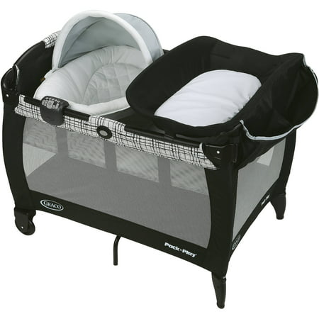 Graco Pack 'n Play Newborn Napper Playard with Soothe Surround Technology Bassinet,