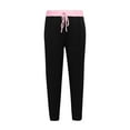 thumbnail image 6 of WMTBSRSW Women's Drawstring High Waisted Leggings Tummy Control Workout Gym Yoga Pants Soft Striped Stretchy Athletic Joggers Pink XXL, 6 of 7