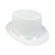 thumbnail image 2 of Sombrero de copa para adultos, de material no tejido, para mayordomo, para vestir formalmente, sombrero moderno para la cabeza. Blanco, 2 of 9