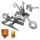 thumbnail image 1 of Soporte Portátil Para Pollo, Diseño De Motocicleta, Estante De Acero Inoxidable, Asador De Pollo Para Horno A La Parrilla sonducket HA035638-00, 1 of 6