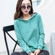 thumbnail image 2 of Versión coreana de sudadera con capucha de algodón puro de dos piezas falsa para mujer, conjunto de otoño con capucha, moda informal, top holgado de manga larga de talla grande, 2 of 5