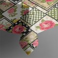 thumbnail image 3 of Pioneer Flower Floral Print Pattern Rectangle Tablecloth 60"x84", Waterproof Polyester Table Cloth, Wipeable Spillproof for Dining Camping Indoor Outdoor, 3 of 5