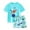 Light Blue, variant on Baby Swimsuit Girl 3-6 Months Toddler Baby Boys Swimsuits Trunk Rashguard Long Sleeve Top Shorts Two Pieces Bathing Suit Swimwear Outfit for 2-3T