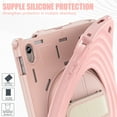 thumbnail image 3 of ELEHODL for iPad 10th Generation Case, iPad 10 Cover with 360° Hand Strap Stand/Shoulder Strap, Heavy Duty iPad 10th Gen Case A2696/A2757/A2777,Pink, 3 of 11