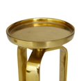 thumbnail image 4 of CosmoLiving by Cosmopolitan 2 Candle Gold Aluminum Metal Candle Holder, Set of 2, 4 of 8