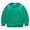 Green, variant on WUANDIXFA Girls Crewneck Sweatshirts 1-8 Years Kids Cute Hoodless Fleece Pullover Fall Winter Tops,Navy,7-8 Years