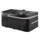 thumbnail image 1 of 12L/15L Portable Rear Seat Bag Reflective Faux Leather Lengthen Tie Belt Bike Trunk Bag for Riding 26-27s, 1 of 5