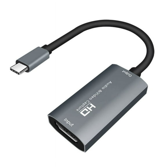 RIWPKFH HD 1080P 4K Type C To HDMI-compatible Video Capture Card HDMI-compatible To USB-C Video Capture Board Game Record Live Streaming