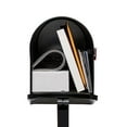 thumbnail image 2 of Gibraltar Mailboxes Mailbox-To-Go All-in-One, Medium, Steel Mailbox & Post Combo, Black, MC11KIT0B, 2 of 5