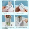 thumbnail image 3 of Electric Shredder, Stainless Steel Easy Control Electric Grater With 3600mAh Battery 6 Attachments For Kitchen, 3 of 8