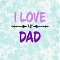 thumbnail image 4 of Inktastic I Love My Dad Fathers Day Boys or Girls Toddler T-Shirt, 4 of 5