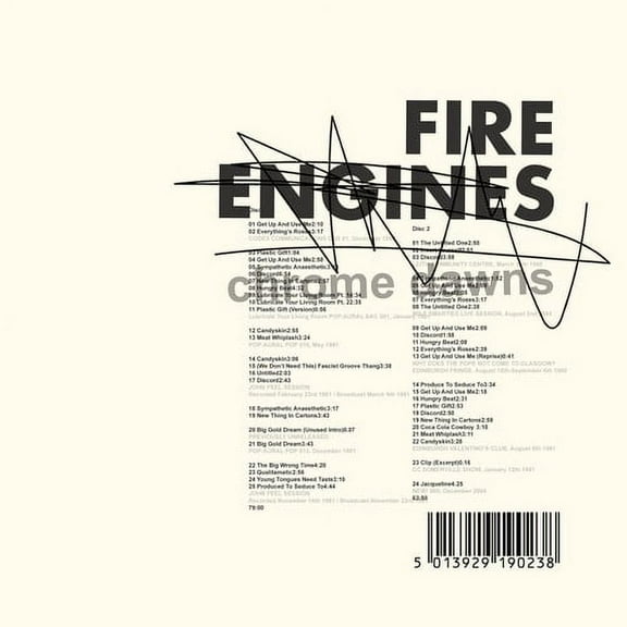 Fire Engines - Chrome Dawns - Expanded Edition - Music & Performance - CD