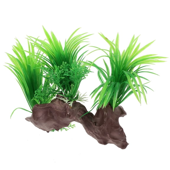 FRCOLOR Creative Desktop Fish Tank Plant Aquarium Decor for Betta Fish with Realistic Detail