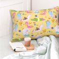 thumbnail image 4 of KLL Summer Animals Pillow Covers Envelope Closure,Super Soft and Cozy Fuzzy Fleece Pillow Case Cover (No pillow core） 20"x30", 4 of 5