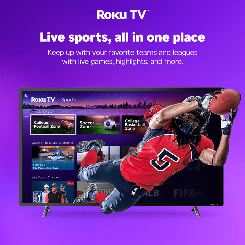 Hisense 40-Inch Class H4 Series FHD Roku Smart TV (40H4030F1) - 1080P Full HD LCD Screen, LED TV, DTS TruSurround Sound gallery view