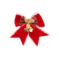 thumbnail image 2 of asxite Christmas Decorations,New Christmas Faux Hemps Small Bow Bells Christmas Tree Gift Boxes Christmas Decoration Bows, 2 of 6
