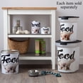 thumbnail image 2 of Paw Prints Small Tin Treat Jar, Bulldog, 2 of 5