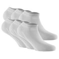 thumbnail image 1 of Rohner Basic Calcetines de deporte unisex, paquete de 3 - Bambú Blanco 39-42, 1 of 4