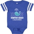 thumbnail image 3 of Inktastic Newport Beach California Whale Watching Boys or Girls Baby Bodysuit, 3 of 5